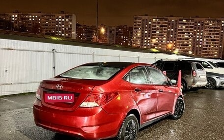 Hyundai Solaris II рестайлинг, 2012 год, 400 000 рублей, 4 фотография