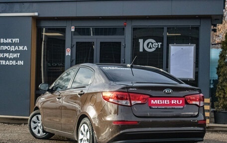 KIA Rio III рестайлинг, 2017 год, 1 099 000 рублей, 4 фотография