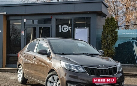 KIA Rio III рестайлинг, 2017 год, 1 099 000 рублей, 2 фотография