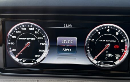 Mercedes-Benz S-Класс AMG, 2016 год, 7 890 000 рублей, 13 фотография