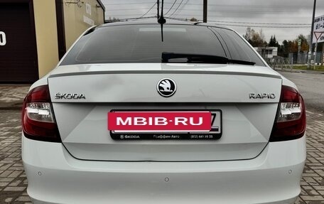 Skoda Rapid I, 2017 год, 850 000 рублей, 7 фотография