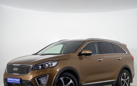 KIA Sorento III Prime рестайлинг, 2017 год, 2 619 000 рублей, 2 фотография