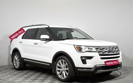 Ford Explorer VI, 2018 год, 3 000 000 рублей, 3 фотография