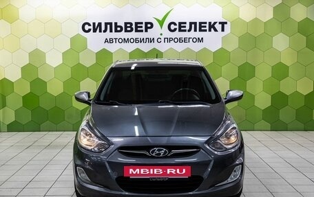 Hyundai Solaris II рестайлинг, 2011 год, 750 000 рублей, 3 фотография