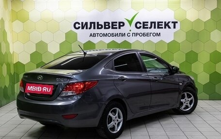 Hyundai Solaris II рестайлинг, 2011 год, 750 000 рублей, 2 фотография