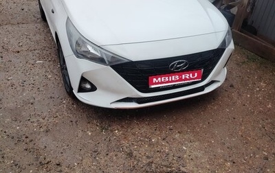 Hyundai Solaris II рестайлинг, 2021 год, 1 350 000 рублей, 1 фотография