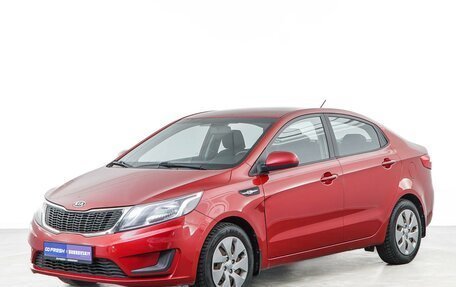 KIA Rio III рестайлинг, 2013 год, 923 370 рублей, 5 фотография