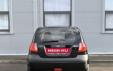 Hyundai Getz I рестайлинг, 2008 год, 540 000 рублей, 6 фотография
