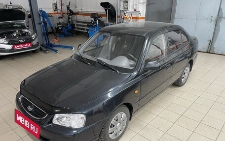 Hyundai Accent II, 2006 год, 389 000 рублей, 1 фотография