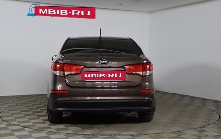 KIA Rio III рестайлинг, 2015 год, 929 990 рублей, 6 фотография