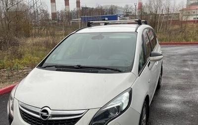 Opel Zafira C рестайлинг, 2014 год, 1 250 000 рублей, 1 фотография