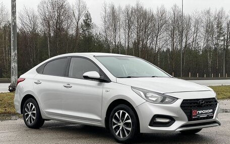 Hyundai Solaris II рестайлинг, 2019 год, 1 147 000 рублей, 23 фотография