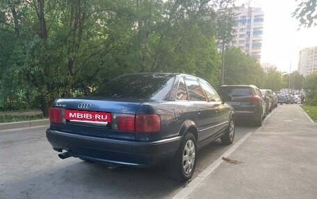 Audi 80, 1992 год, 300 000 рублей, 4 фотография
