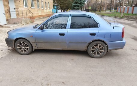 Hyundai Accent II, 2003 год, 448 000 рублей, 2 фотография