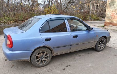 Hyundai Accent II, 2003 год, 448 000 рублей, 4 фотография