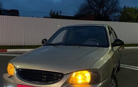 Hyundai Accent II, 2003 год, 450 000 рублей, 1 фотография