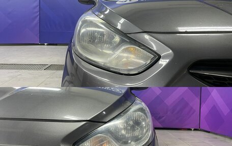 Hyundai Solaris II рестайлинг, 2013 год, 830 000 рублей, 11 фотография