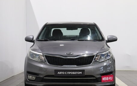 KIA Rio III рестайлинг, 2015 год, 896 000 рублей, 4 фотография