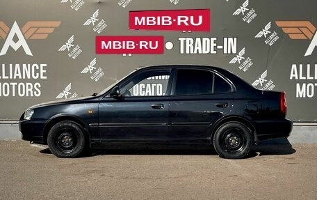 Hyundai Accent II, 2007 год, 399 000 рублей, 4 фотография