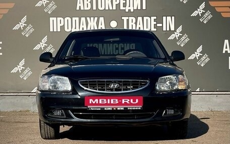 Hyundai Accent II, 2007 год, 399 000 рублей, 2 фотография