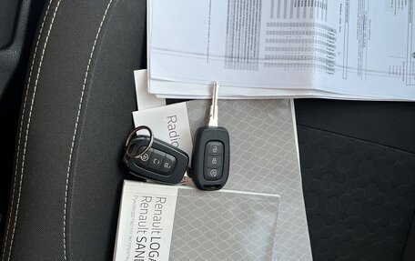 Renault Logan II, 2017 год, 640 000 рублей, 22 фотография