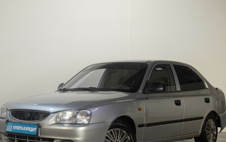 Hyundai Accent II, 2007 год, 399 000 рублей, 4 фотография