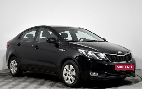 KIA Rio III рестайлинг, 2015 год, 645 000 рублей, 3 фотография