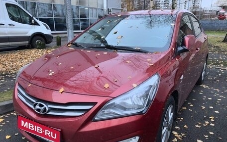 Hyundai Solaris II рестайлинг, 2016 год, 890 000 рублей, 1 фотография