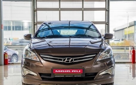 Hyundai Solaris II рестайлинг, 2015 год, 848 000 рублей, 2 фотография