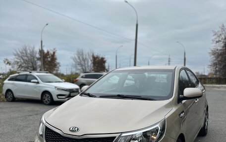 KIA Rio III рестайлинг, 2015 год, 6 фотография