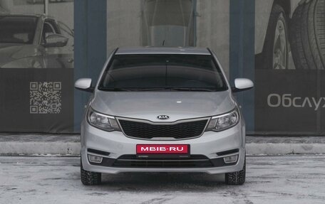 KIA Rio III рестайлинг, 2015 год, 949 000 рублей, 3 фотография