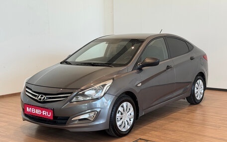 Hyundai Solaris II рестайлинг, 2014 год, 840 000 рублей, 1 фотография