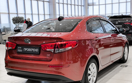 KIA Rio III рестайлинг, 2017 год, 1 199 000 рублей, 5 фотография