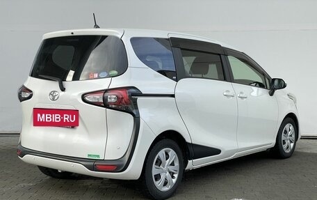 Toyota Sienta II, 2019 год, 1 398 000 рублей, 5 фотография
