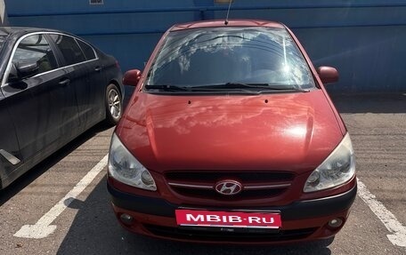 Hyundai Getz I рестайлинг, 2005 год, 480 000 рублей, 1 фотография
