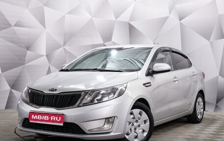 KIA Rio III рестайлинг, 2014 год, 677 000 рублей, 1 фотография