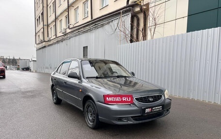 Hyundai Accent II, 2004 год, 375 000 рублей, 3 фотография