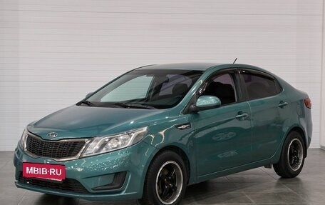 KIA Rio III рестайлинг, 2012 год, 982 500 рублей, 3 фотография