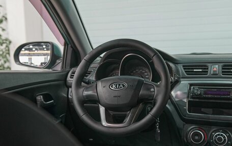 KIA Rio III рестайлинг, 2012 год, 982 500 рублей, 23 фотография