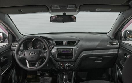 KIA Rio III рестайлинг, 2012 год, 982 500 рублей, 22 фотография