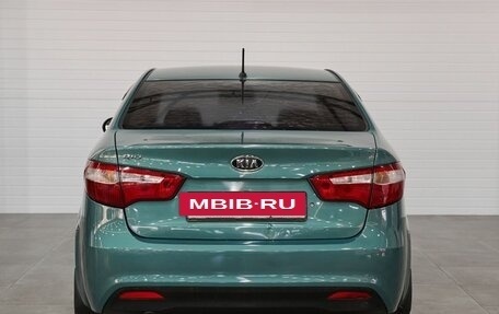 KIA Rio III рестайлинг, 2012 год, 982 500 рублей, 5 фотография
