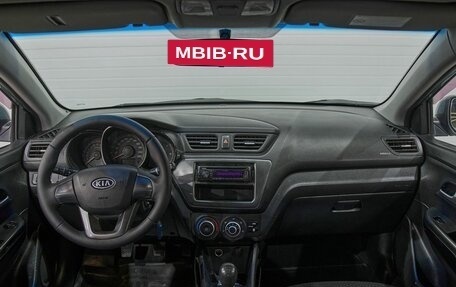 KIA Rio III рестайлинг, 2012 год, 982 500 рублей, 21 фотография