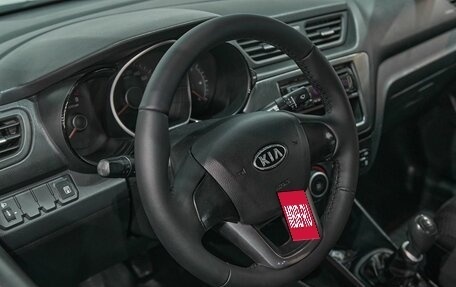 KIA Rio III рестайлинг, 2012 год, 982 500 рублей, 27 фотография