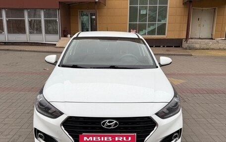 Hyundai Solaris II рестайлинг, 2017 год, 1 450 000 рублей, 6 фотография