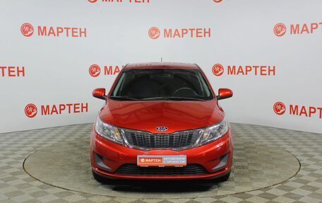KIA Rio III рестайлинг, 2014 год, 856 000 рублей, 2 фотография