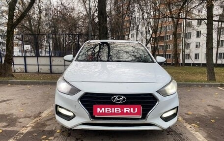 Hyundai Solaris II рестайлинг, 2017 год, 820 000 рублей, 9 фотография