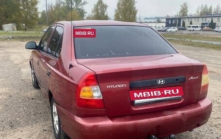 Hyundai Accent II, 2004 год, 190 000 рублей, 4 фотография