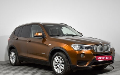 BMW X3, 2016 год, 1 400 000 рублей, 3 фотография