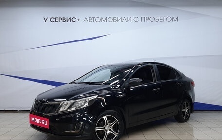 KIA Rio III рестайлинг, 2014 год, 920 000 рублей, 1 фотография