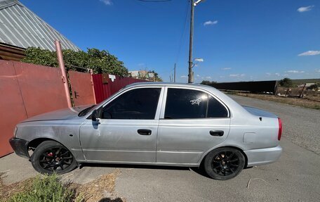 Hyundai Accent II, 2008 год, 350 000 рублей, 1 фотография